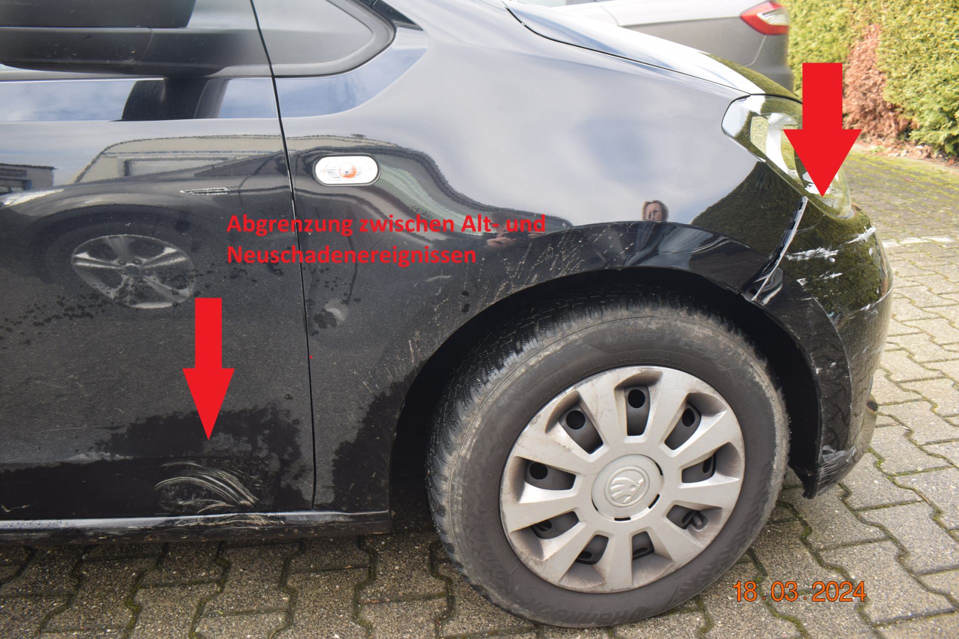 Abgrenzung zwischen Alt- und Neuschadenereignissen