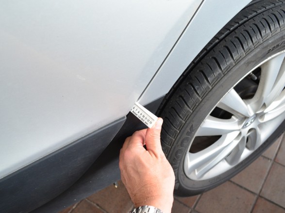 Schadenaufnahme - Spaltmaßdokumentation