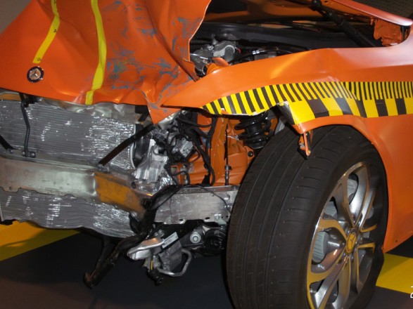 Schadenaufnahme - Unfallwagen